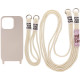 Чохол TPU two straps California для Apple iPhone 13 Pro Max Бежевий/Antique White