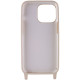 Чохол TPU two straps California для Apple iPhone 13 Pro Max Бежевий/Antique White
