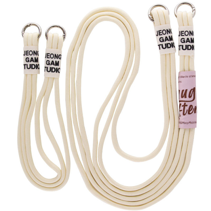 Чохол TPU two straps California для Apple iPhone 13 Pro Max Бежевий/Antique White