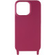 Чохол TPU two straps California для Apple iPhone 13  Червоний/Rose Red