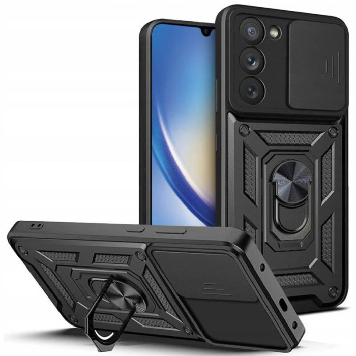 Чохол Ummi Camshield Serge Ring для Xiaomi Redmi 15 (EU) Чорний/Black