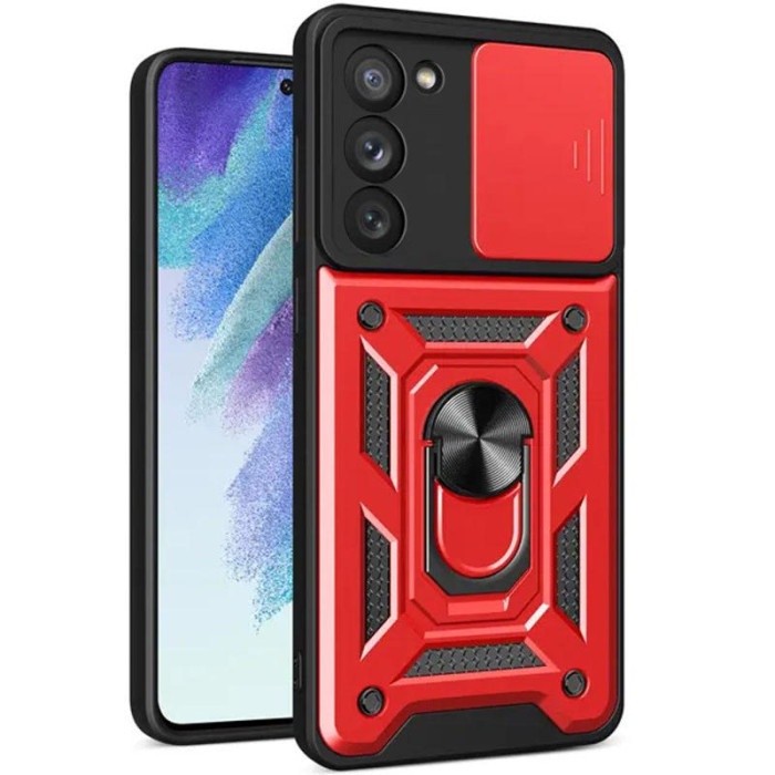 Чохол Ummi Camshield Serge Ring для Xiaomi Redmi 15 (Global) Червоний/Red