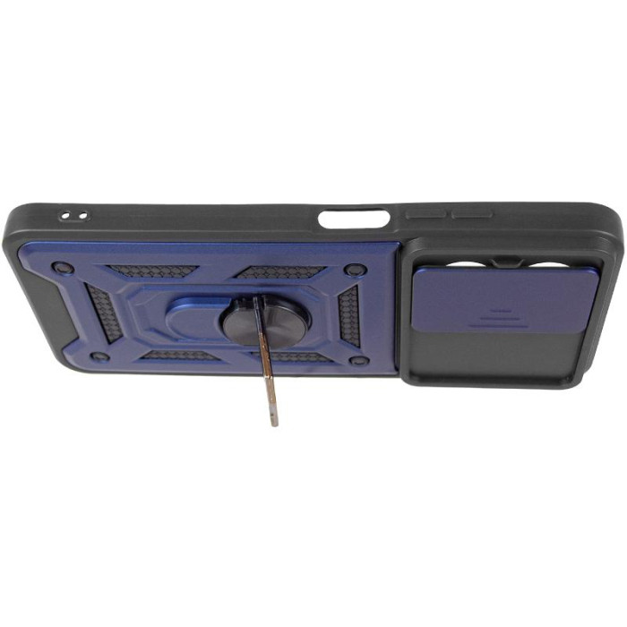 Чохол Ummi Camshield Serge Ring для Xiaomi Redmi A5/Poco C71 Синій/Navy
