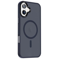 Чохол Ummi Colorful with MagSafe для Apple iPhone 16  Синій/Navy Blue  (ITS-L-00000082699_5)