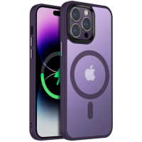 Чохол Ummi Colorful з Magnetic Fit для Apple iPhone 14 Pro Max Темно-фіолетовий/Dark Purple