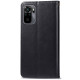 Шкіряний чохол-книжка GETMAN Gallant (PU) для Xiaomi Redmi Note 10/Note 10s Чорний