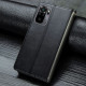Шкіряний чохол-книжка GETMAN Gallant (PU) для Xiaomi Redmi Note 10/Note 10s Чорний