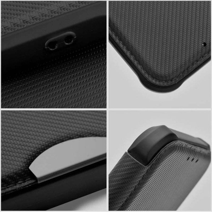 Шкіряний чохол-книжка GETMAN Razor (PU) для Samsung Galaxy A55 Black