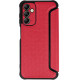 Шкіряний чохол-книжка GETMAN Razor (PU) для Samsung Galaxy A55 Red