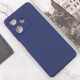 Силіконовий чохол Candy Full Camera для Infinix Hot 30 Синій/Dark Blue