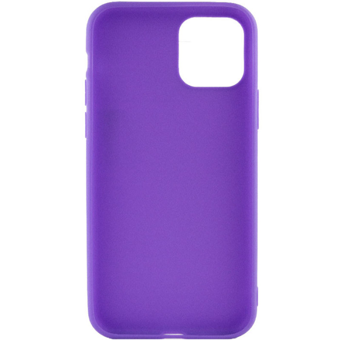 Силіконовий чохол Candy для Apple iPhone 14  Бузковий