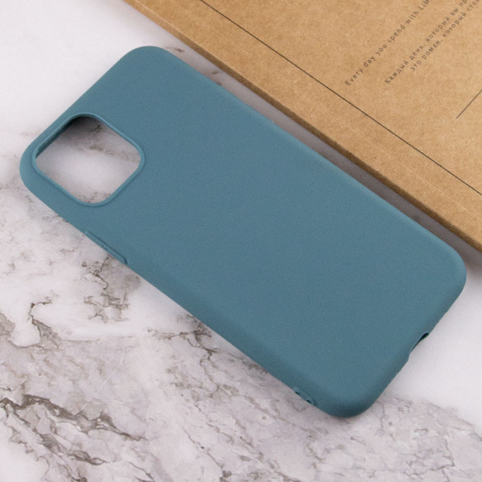 Силіконовий чохол Candy для Apple iPhone 14  Синій/Powder Blue