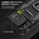 Ударостійкий чохол Camshield Army Ring для Samsung Galaxy A06 Чорний/Black