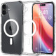 Чохол SGP Ultra Hybrid (MagFit) для Apple iPhone 17 (6.3') Прозорий