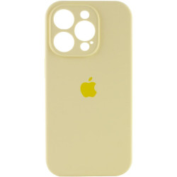 Чохол Silicone Case Full Camera Protective (AA) для Apple iPhone 14 Pro Max Жовтий/Mellow Yellow  (ITS-L-00000057053_6)