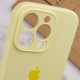 Чохол Silicone Case Full Camera Protective (AA) для Apple iPhone 14 Pro Max Жовтий/Mellow Yellow