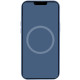 Чохол Silicone case (AAA) with Magsafe and Animation для Apple iPhone 15  Синій/Winter blue