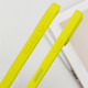 Чохол Silicone case (AAA) with Magsafe and Animation (button) для Apple iPhone 16 Pro (6.3') Star Fruit