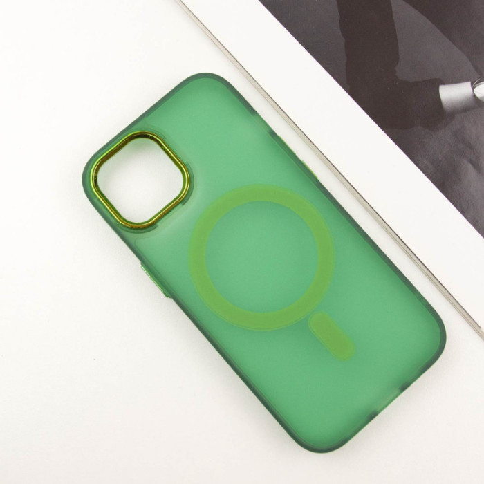 Чехол TPU+PC Lily with MagSafe для Apple iPhone 14 