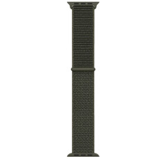 Ремінець Nylon для Apple Watch 38/40/41/42mm(ser.10) Зелений/Cargo Khaki  (ITS-L-00000039057_22)