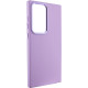 Шкіряний чохол Bonbon Leather Metal Style для Samsung Galaxy S23 Ultra Бузковий/Dasheen