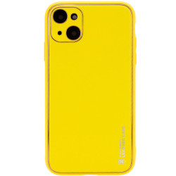 Шкіряний чохол Xshield для Apple iPhone 14 Plus Жовтий/Yellow  (ITS-L-00000057269_2)