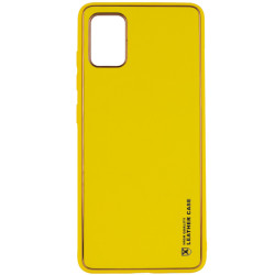 Шкіряний чохол Xshield для Samsung Galaxy A04s Жовтий/Yellow