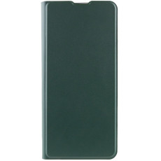 Шкіряний чохол-книжка GETMAN Elegant (PU) для Xiaomi Redmi 12 Зелений  (ITS-L-00000065810_1)