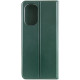 Шкіряний чохол-книжка GETMAN Elegant (PU) для Xiaomi Redmi 12 Зелений  (ITS-L-00000065810_1)