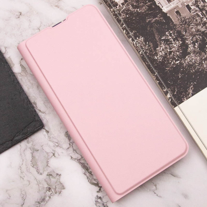 Шкіряний чохол-книжка GETMAN Elegant (PU) для Xiaomi Redmi 12C Рожевий  (ITS-L-00000064165_4)