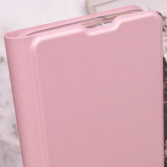 Шкіряний чохол-книжка GETMAN Elegant (PU) для Xiaomi Redmi 12C Рожевий  (ITS-L-00000064165_4)