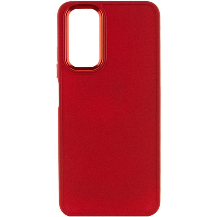 TPU чохол Bonbon Metal Style для Samsung Galaxy A14 4G/5G Червоний/Red