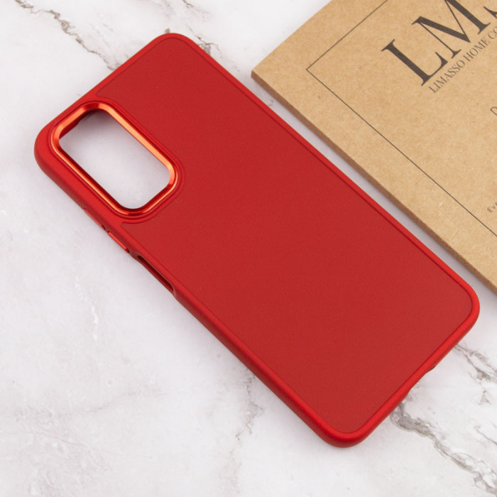 TPU чохол Bonbon Metal Style для Samsung Galaxy A14 4G/5G Червоний/Red