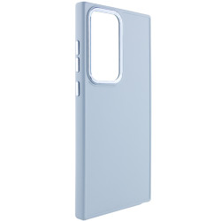 TPU чохол Bonbon Metal Style для Samsung Galaxy S23 Ultra Блакитний/Mist blue  (ITS-00000063124_3)
