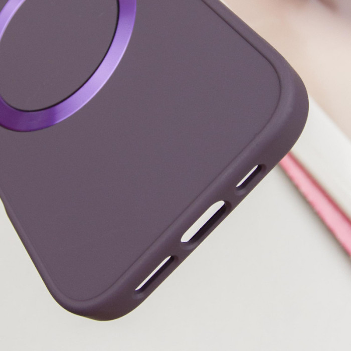 TPU чехол Bonbon Metal Style with MagSafe для Apple iPhone 16 