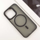 TPU+PC чохол Blueo Skin Friendly Frosted with MagSafe для Apple iPhone 14 Pro  Чорний