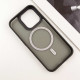 TPU+PC чохол Blueo Skin Friendly Frosted with MagSafe для Apple iPhone 14 Pro  Чорний