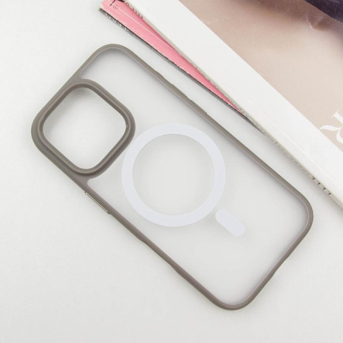 TPU+PC чехол Blueo Skin Friendly Frosted with MagSafe для Apple iPhone 16 Pro Max (6.9')