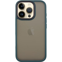 TPU+PC чохол Metal Buttons для Apple iPhone 16 Pro Max (6.9') Зелений/Dark Green  (ITS-L-00000073090_3)