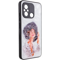 TPU+PC чохол Prisma Ladies для Xiaomi Redmi 12C/Poco C55 Girl in a hat  (ITS-L-00000063620_21)