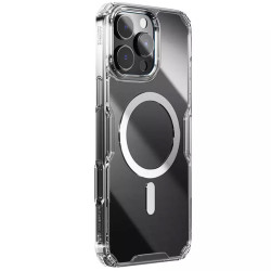 TPU чохол Nillkin Nature Pro Magnetic для Apple iPhone 16 Pro (6.3') Безбарвний (прозорий)  (ITS-L-00000074522_1)