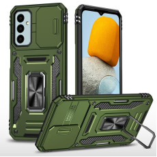 Ударостійкий чохол Camshield Army Ring для Samsung Galaxy M34 5G Оливковий/Army Green  (ITS-L-00000068274_4)