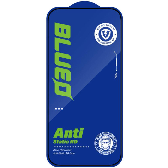 Захисне 2.5D скло Blueo Full Cover HD для Apple iPhone 17 Air  Чорний