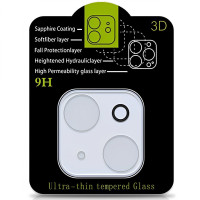 Захисне скло на камеру Full Block (тех.пак) для Apple iPhone 14/14 Plus Прозорий  (ITS-L-00000055774_1)