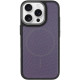 Чохол PC TechWoven Hybrid with MagSafe для Apple iPhone 16 Pro (6.3') Black/Purple