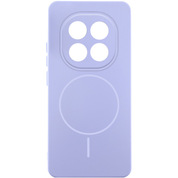 Чохол Silicone Cover Lakshmi Full Camera (AA) з Magnetic Fit для Xiaomi Redmi Note 15 Pro 5G Бузковий/Dasheen