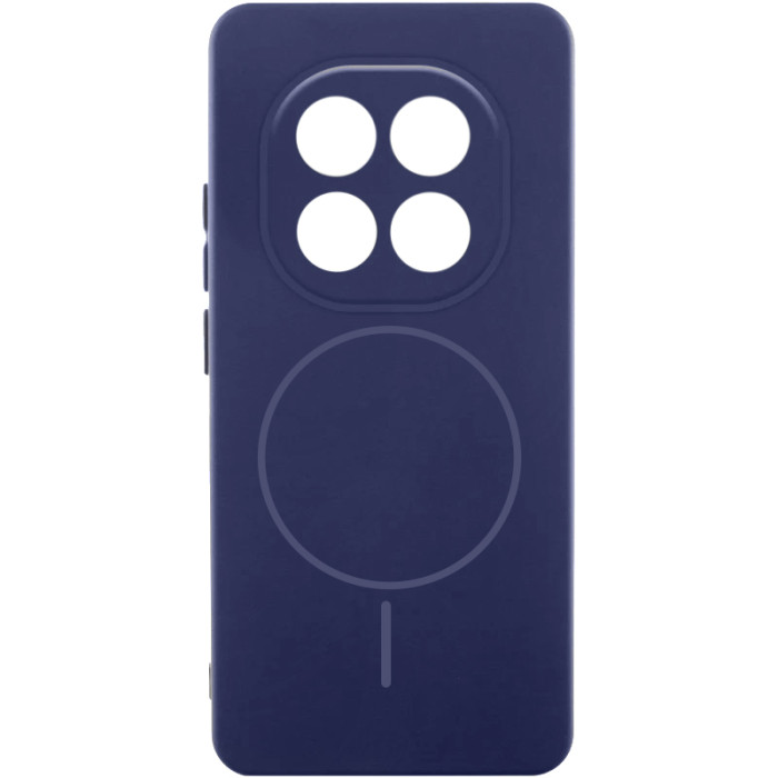 Чохол Silicone Cover Lakshmi Full Camera (AA) з Magnetic Fit для Xiaomi Redmi Note 15 Pro 5G Темно-синій/Midnight blue