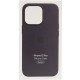 Чохол Silicone case (AAA) with Magsafe and Animation для Apple iPhone 13 Pro  Чорний/Midnight