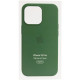 Чохол Silicone case (AAA) with Magsafe and Animation для Apple iPhone 13 Pro  Зелений/Clover