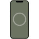 Чохол Silicone case (AAA) with Magsafe and Animation для Apple iPhone 14 Pro  Зелений/Olive